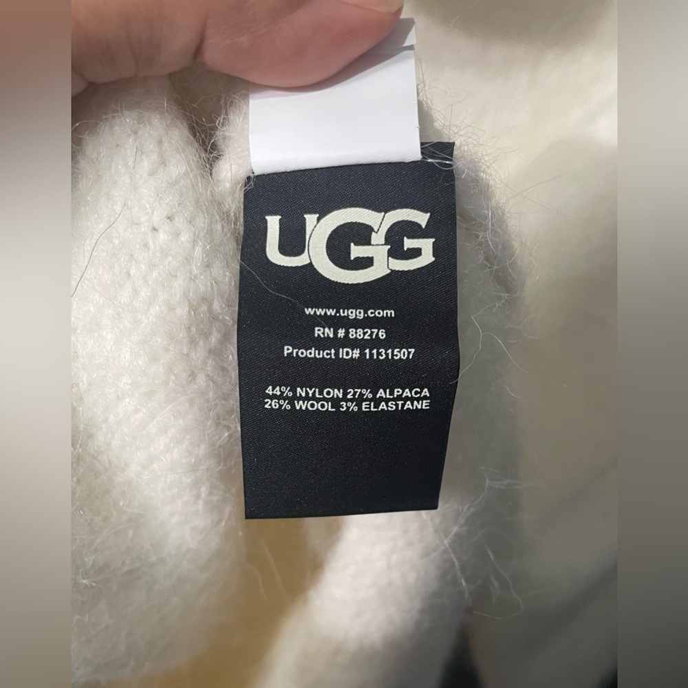 UGG Lylah Roll Neck Sweater - New Women |Color: Cream | Size: M - Picture 8 of 10